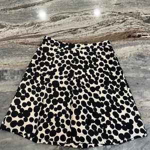 Banana Republic silk lined pleated skirt size 0